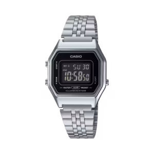 Relógio Casio Prata LA680WA-1B Digital