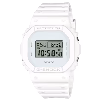Relógio Casio G Shock DW-5600WW-7DR Branco Unissex