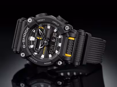 Relógio Casio GA-900-1ADR Preto Anadigi Masculino Resina - Imagem 3