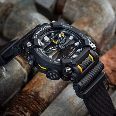 Relógio Casio GA-900-1ADR Preto Anadigi Masculino Resina - Imagem 4
