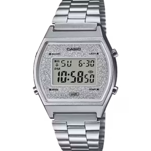 Relógio Casio B640WDG-7DF-SC Vintage Prata Digital Aço Unissex