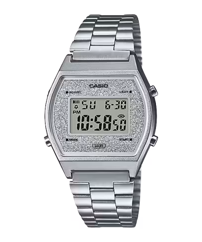 Relógio Casio B640WDG-7DF-SC Vintage Prata Digital Aço Unissex