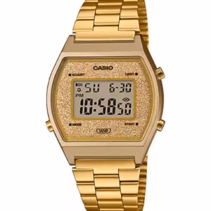Relógio Casio B640WGG-9DF-SC Vintage Dourado Digital Aço Unissex